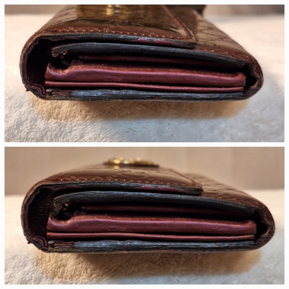 Gucci Guccissma $1100 Heart Long Wallet - Picture 12 of 17